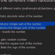 Math Functions In QTP