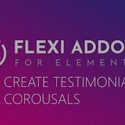 How To Create Testimonial Carousal Very Easily With Elementor Flexi Addons