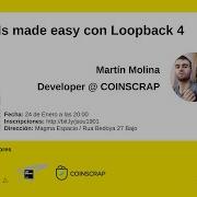 APIs Made Easy Con Loopback 4