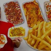 This Restaurant Only Serves FRIES Mr Fries Man Menu Review MUKBANG