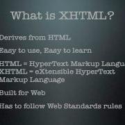 XHTML CSS Web Standards Introduction