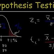 Hypothesis Testing Problems Z Test T Statistics One Two Tailed Tests 2