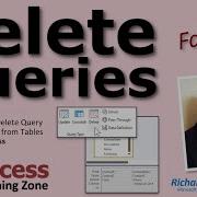 How To Create A Delete Query To Delete Records From Tables In Microsoft Access