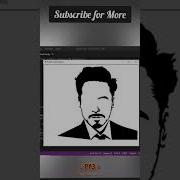 Draw Tony Stark Using 3 Lines Of Python Code Py3 Python Pydroid3