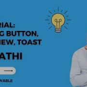 Android App Development Tutorial Adding Button TextView And Toast