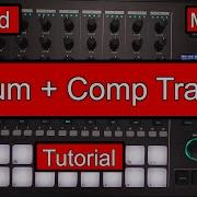 Drum Compressor Track Roland MC 707 Tutorial