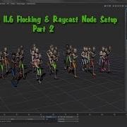 Lightwave 11 6 Flocking Raycast Node Part 2