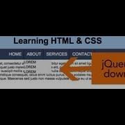 Learning JQuery Drop Down Menu