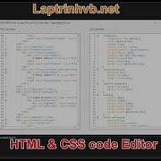 HTML CSS Code Editor In C Winform Laptrinhvb Net