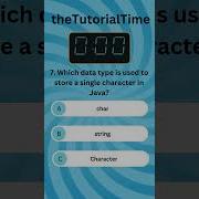 10 Simple Java Quiz Questions With Multiple Choice Answers