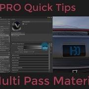 VRED Quick Tips Multipass Material