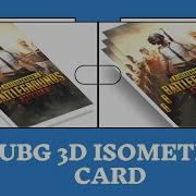 PUBG 3D Isometric Card USing HTML And CSS