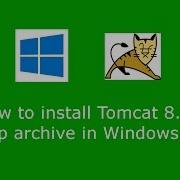 How To Install Apache Tomcat 8 0 45 From Zip Archive In Windows
