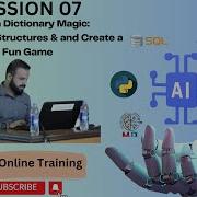 Session 7 Python Dictionary Data Structures Create A Fun Game