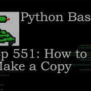 Python Basics Tutorial How To Make A Copy Of A List