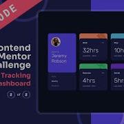Live Code Frontend Mentor Time Tracking Dashboard 2 2
