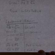 Base Angles Theorem Proof