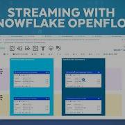 Building Streaming Pipelines With Snowflake Openflow