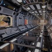 Modular Scifi Interior Unreal Engine