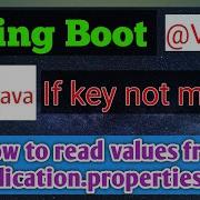 How To Read Properties File In Spring Boot Using Value Default Value BeanCreationException