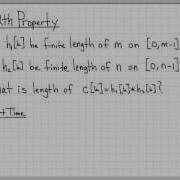 Convolution With An Impulse And Width Property Of DT Convolution DT Systems Part 2 3 9