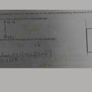 Force And Acceleration Elevator Problem