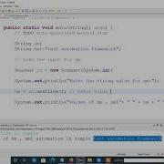 Java Programming Tutorial 34 String Class Part 1