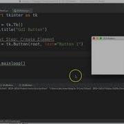 PYTHON 3 TKINTER GUI BUTTON