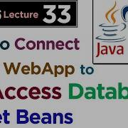 How To Connect Java WebApp To MS Access Database Via Net Beans CS506 Lecture 33