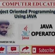 Java Operators Unary Binary Ternary Arithmetic M Rakesh M Sc