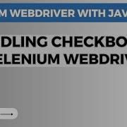 Selenium WebDriver Tutorial 9 How To Handle Checkbox In Selenium WebDriver Step By Step Guide