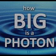 How Big Is A Visible Photon