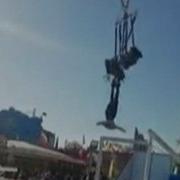 Terrifying Thrill Ride Malfunction Caught On Tape
