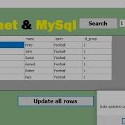 Visual Basic Net How To Update All Data From Datagridview To MySql Database At Once