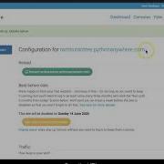 Part 1 Set Up A Default Flask App Using Python Anywhere