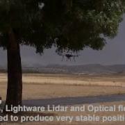 Drone With Tree Testing Dual GPS Lidar Optical Flow