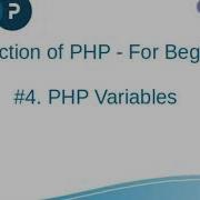 PHP Variables And Scope PHP Tutorial PHP For Beginners Learn PHP Programming