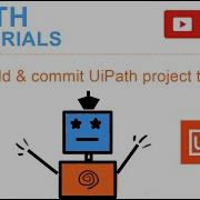 How To Add Commit Uipath Project To Github