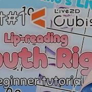HOW TO Live2d Mouth Tutorial 1 Lip Readable YoshinoArt