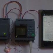 HMI Droid And Siemens LOGO 0BA8 First Test