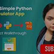 Build A Simple Python Calculator App Flask HTML UI Full Project Walkthrough