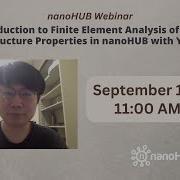 An Introduction To Finite Element Analysis Of Material Microstructure Properties In NanoHUB