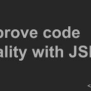 Improve Code Quality With JSHint