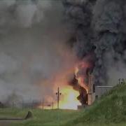Japan Space Agency Rocket Engine Explodes During Test