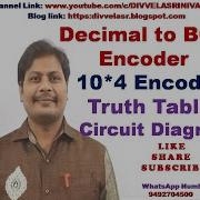 Decimal To BCD Encoder Encoder 10 4 Encoder Octal To Binary Encoder DLD STLD