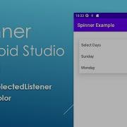 Spinner Android Studio Kotlin