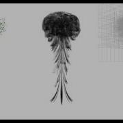 Vortex Ring Advecting 1 6 Million Tracers
