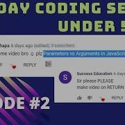 JavaScript Return Statement Parameters VS Arguments In Function In Hindi 2