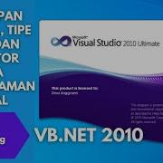 Penerapan Konsep Variabel Tipe Data Dan Operator Pada Pemrograman Visual