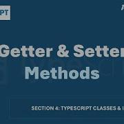44 Getter Setter Methods TypeScript Classes Interface A Complete TypeScript Course